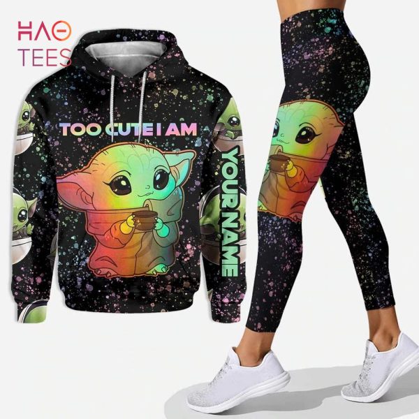 [BEST] Men Women Kids Star Wars Personalized Baby Yoda 3D Hoodie Leggings