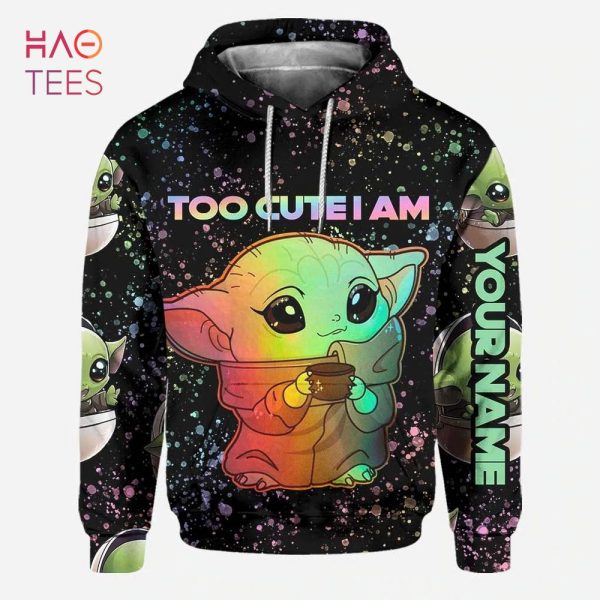 [BEST] Men Women Kids Star Wars Personalized Baby Yoda 3D Hoodie Leggings