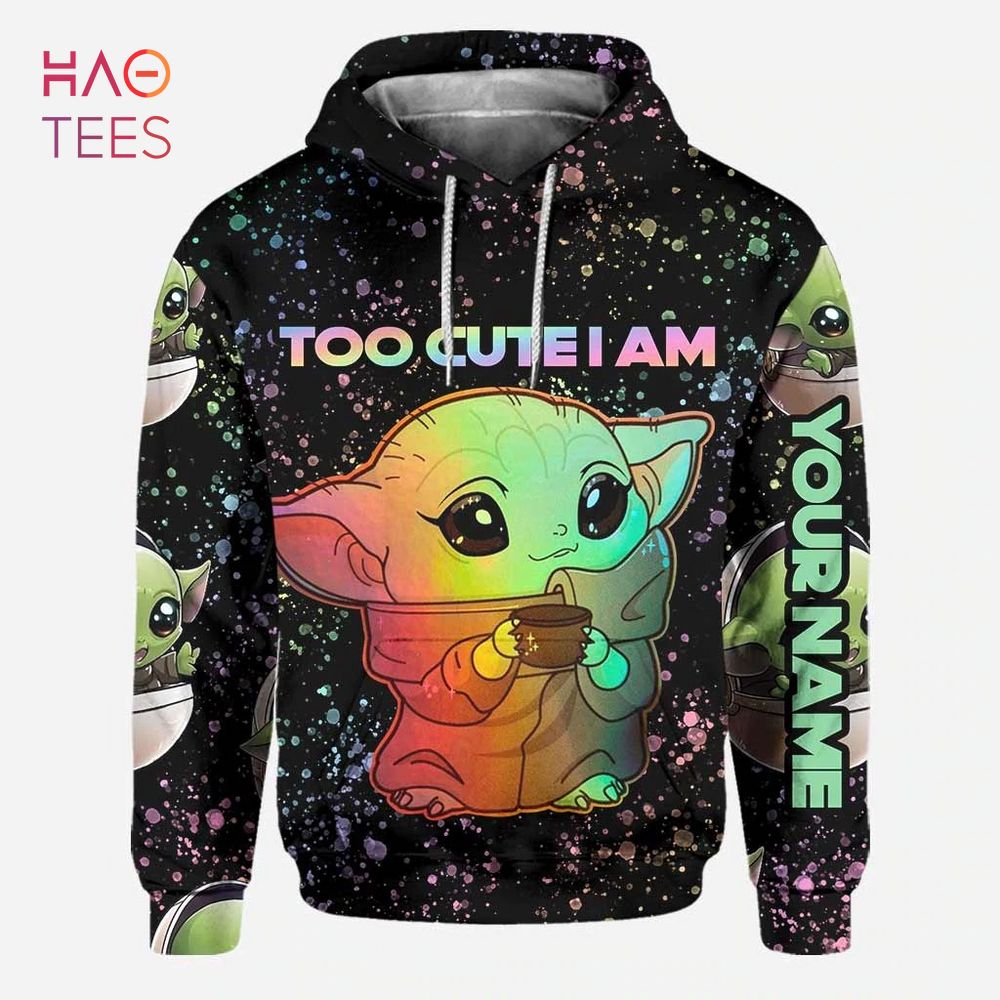 Baby Yoda hug Taco Bell 3D Over Print Hoodie