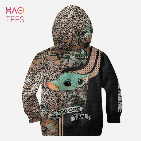 [BEST] Personalized Baby Yoda 3D Hoodie Leggings Star Wars Clothes