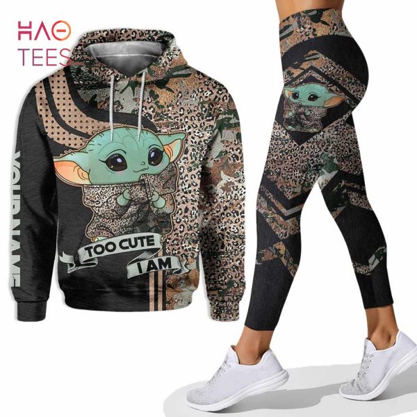 [BEST] Personalized Baby Yoda 3D Hoodie Leggings Star Wars Clothes