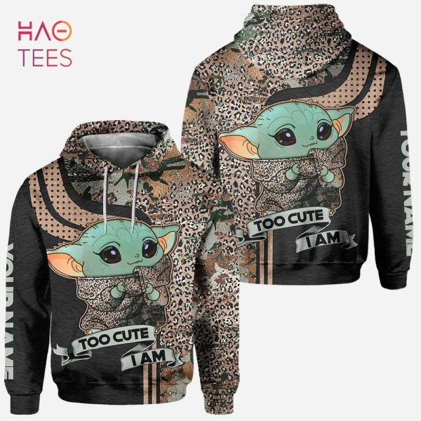 [BEST] Personalized Baby Yoda 3D Hoodie Leggings Star Wars Clothes