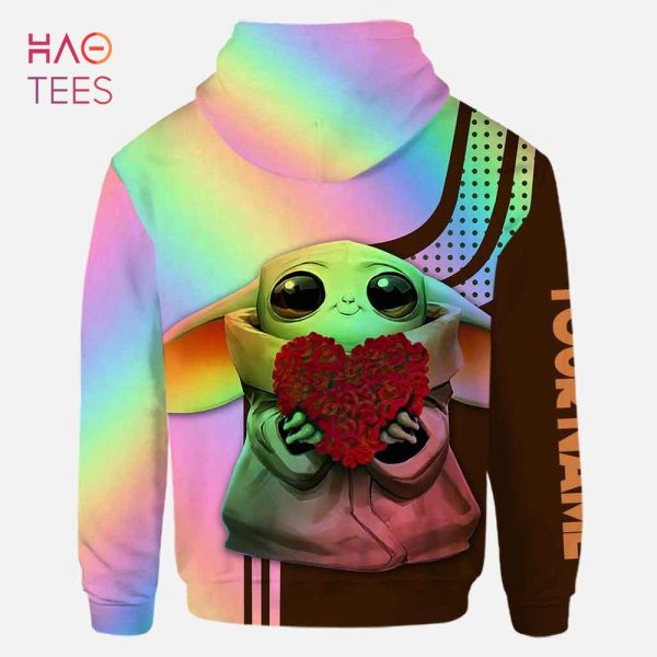 HOT Personalized Baby Yoda 3D Hoodie Leggings