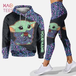 [BEST] Personalized Baby Yoda Hoodie Leggings POD Design