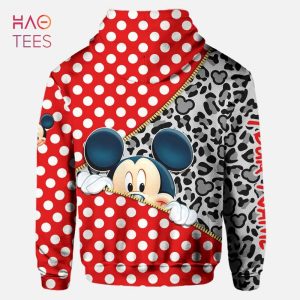 [BEST] Personalized Mickey Mouse 3D Hoodie Leggings Set