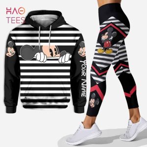 [BEST] Personalized Mickey Mouse Hoodie Leggings Set