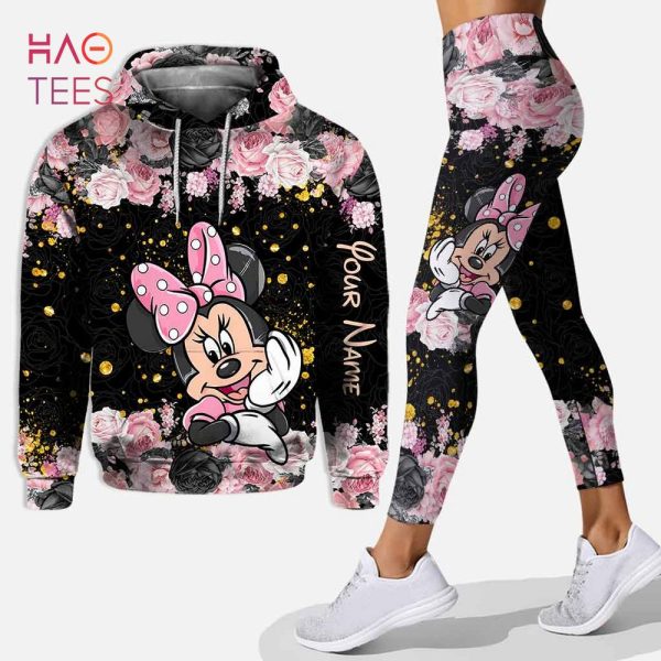 [BEST] Personalized Minnie Mouse 3D Hoodie Leggings POD Design