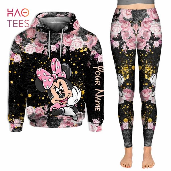 [BEST] Personalized Minnie Mouse 3D Hoodie Leggings POD Design