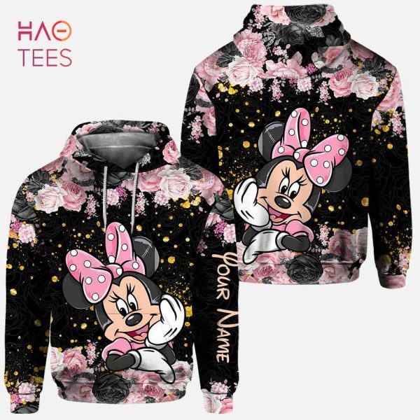[BEST] Personalized Minnie Mouse 3D Hoodie Leggings POD Design