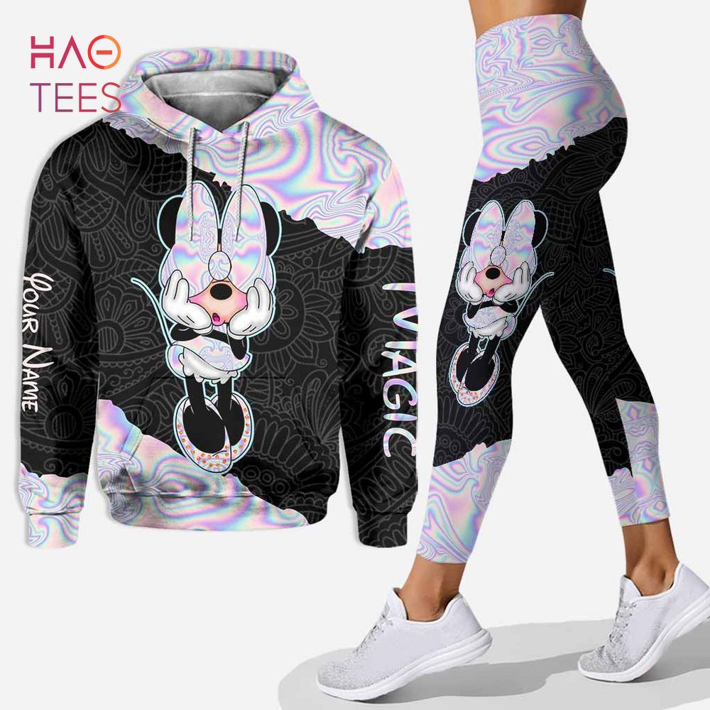 [BEST] Personalized Minnie Mouse Hoodie Leggings 3D All Over Print Limited Edition