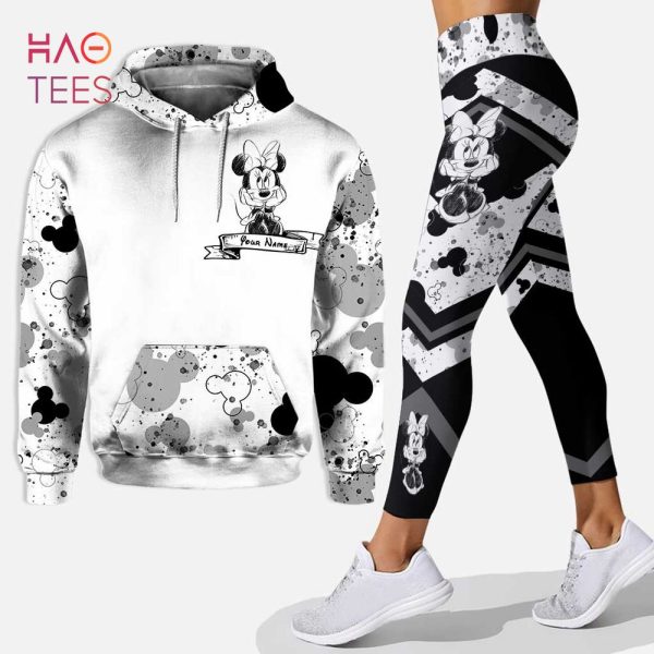 [BEST] Personalized Minnie Mouse Hoodie Leggings 3D Set