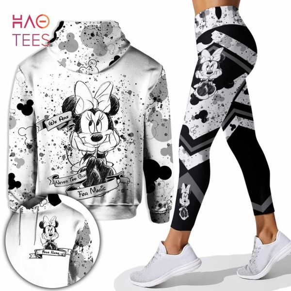[BEST] Personalized Minnie Mouse Hoodie Leggings 3D Set