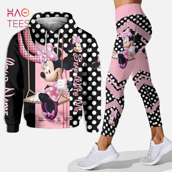 [BEST] Personalized Minnie Mouse Hoodie Leggings POD Design Set