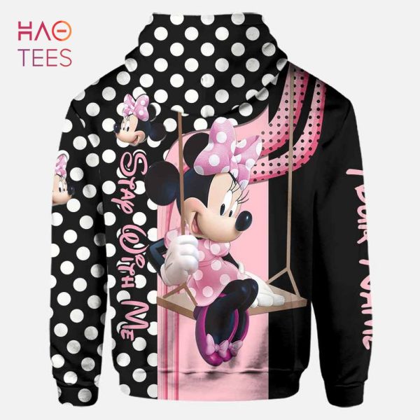[BEST] Personalized Minnie Mouse Hoodie Leggings POD Design Set