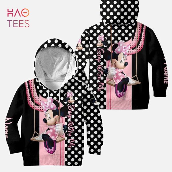 [BEST] Personalized Minnie Mouse Hoodie Leggings POD Design Set