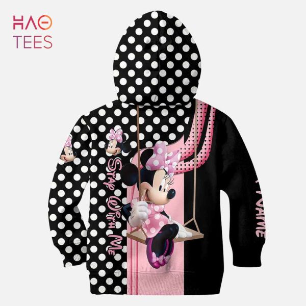 [BEST] Personalized Minnie Mouse Hoodie Leggings POD Design Set