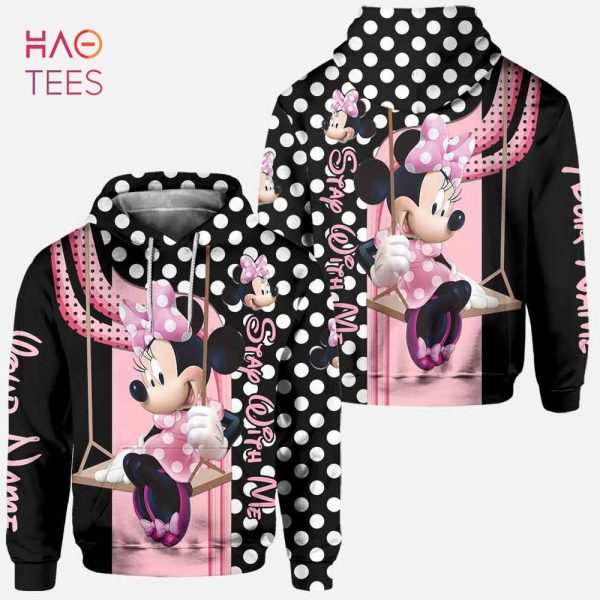 [BEST] Personalized Minnie Mouse Hoodie Leggings POD Design Set