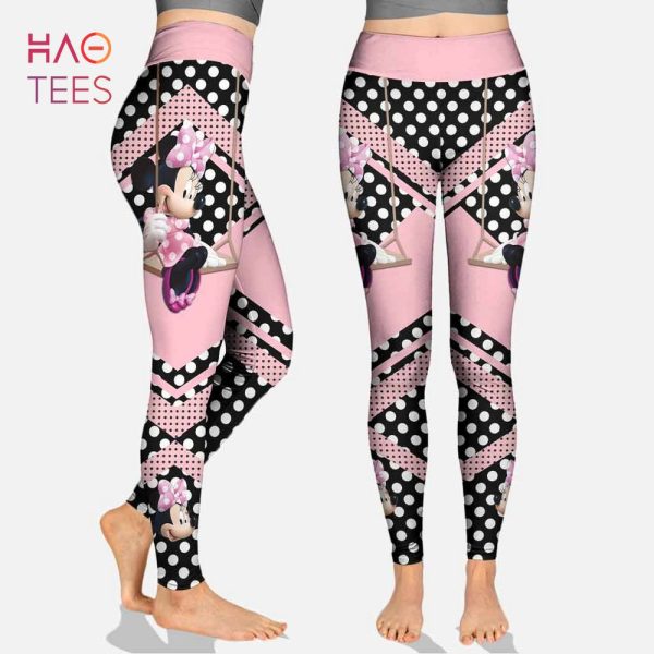[BEST] Personalized Minnie Mouse Hoodie Leggings POD Design Set