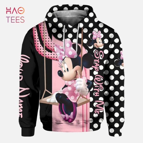 [BEST] Personalized Minnie Mouse Hoodie Leggings POD Design Set