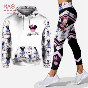 [BEST] Personalized Minnie Mouse Hoodie Leggings Set POD Design