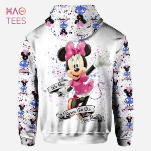 [BEST] Personalized Minnie Mouse Hoodie Leggings Set POD Design
