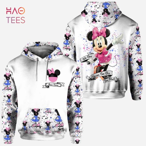 [BEST] Personalized Minnie Mouse Hoodie Leggings Set POD Design