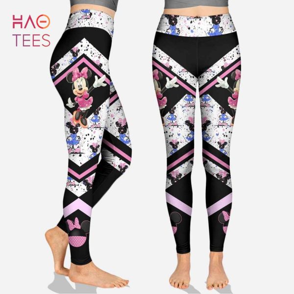[BEST] Personalized Minnie Mouse Hoodie Leggings Set POD Design
