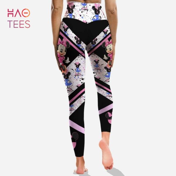 [BEST] Personalized Minnie Mouse Hoodie Leggings Set POD Design