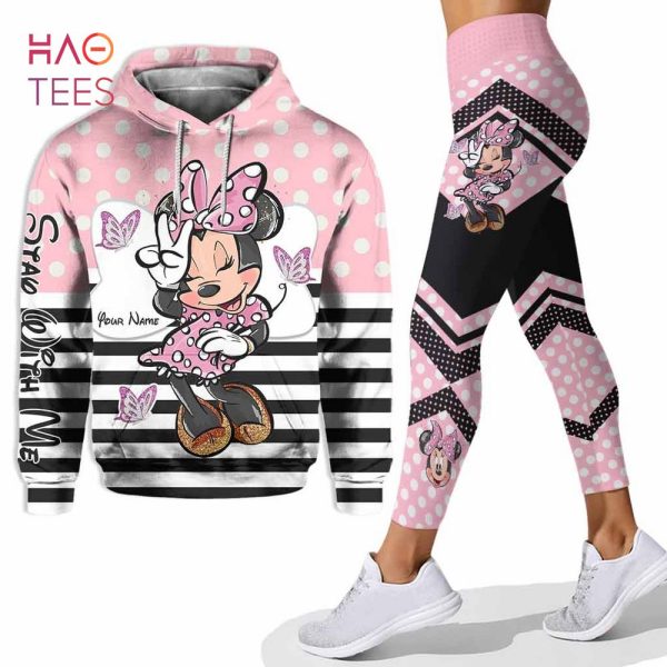 [BEST] Personalized Minnie Mouse Hoodie Leggings Sets
