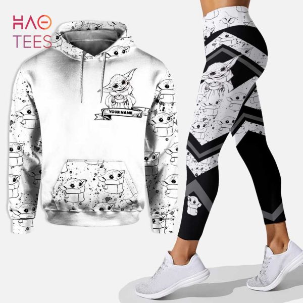 [HOT TREND] Personalized Baby Yoda Hoodie Leggings Set