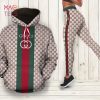 [HOT] Gucci Leopard Pattern Hoodie Leggings Set All Over Print