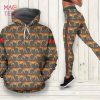 [HOT] Gucci Leopard Pattern Hoodie Leggings Set All Over Print