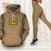 [HOT] Gucci Leopard Pattern Hoodie Leggings Set All Over Print