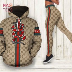 [HOT] Gucci Snake Hoodie And Leggings Set All Over Print