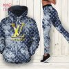 [HOT] Louis Vuitton Seamless Pattern 3D Hoodie Leggings Set LV Gift