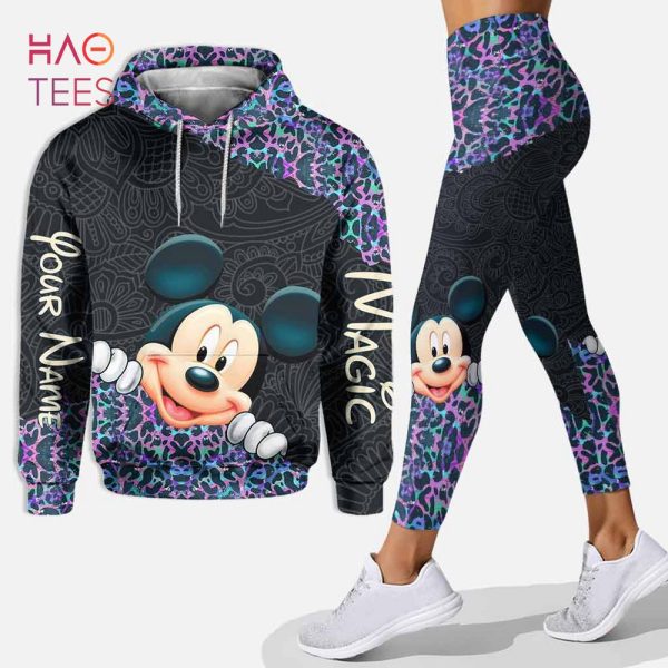 BEST Personalized Mickey Mouse 3D Hoodie And Leggings All Over Print