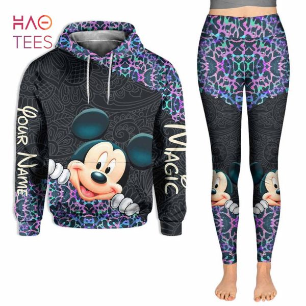 BEST Personalized Mickey Mouse 3D Hoodie And Leggings All Over Print