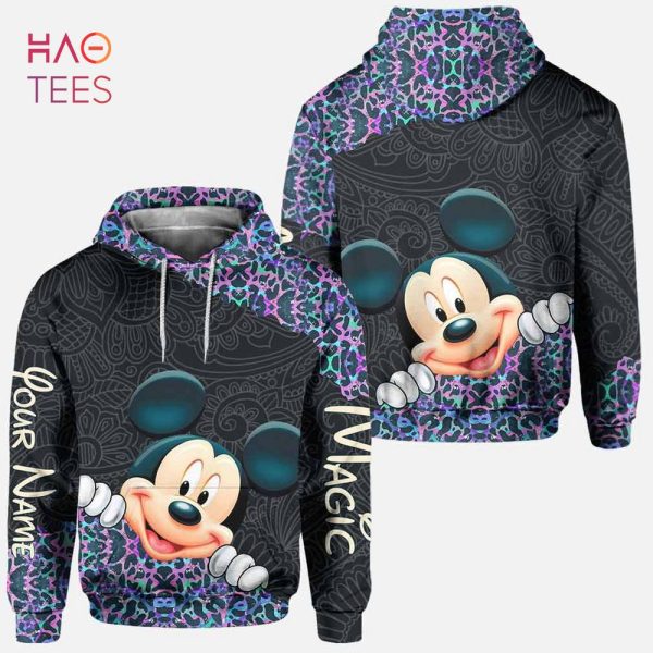 BEST Personalized Mickey Mouse 3D Hoodie And Leggings All Over Print