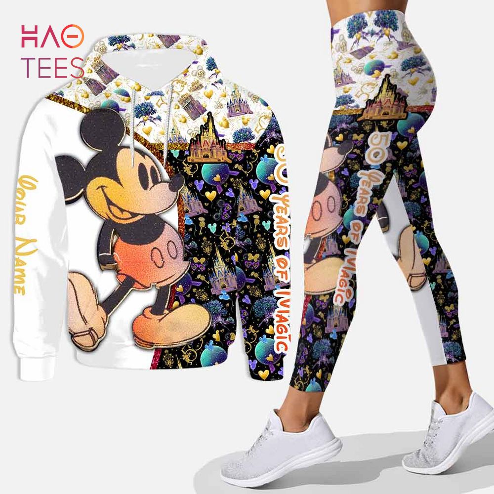 Personalized Mickey Mouse Hoodie Leggings POD Design