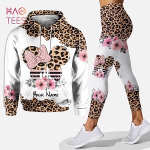 [HOT] Personalized Minnie Mouse Hoodie Leggings 3D All Over Print