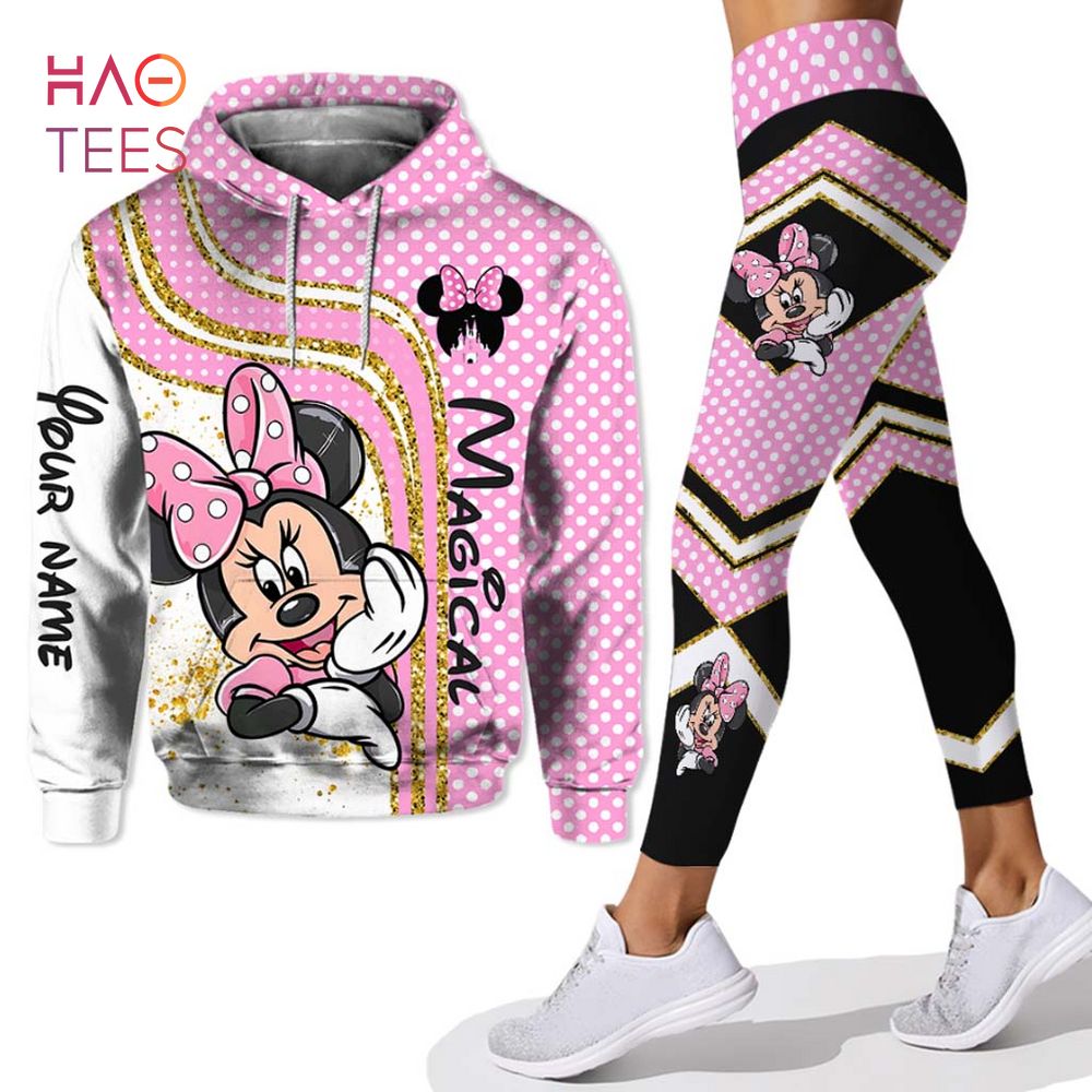 HOT] Personalized Minnie Mouse Hoodie Leggings POD Design