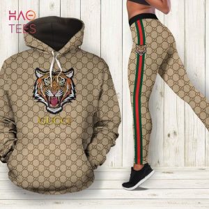 [HOT] Tiger Gucci Hoodie Leggings Set 3D Over Print