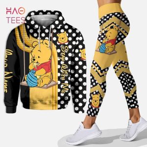 [HOT] Winnie The Pooh Hoodie Leggings Set