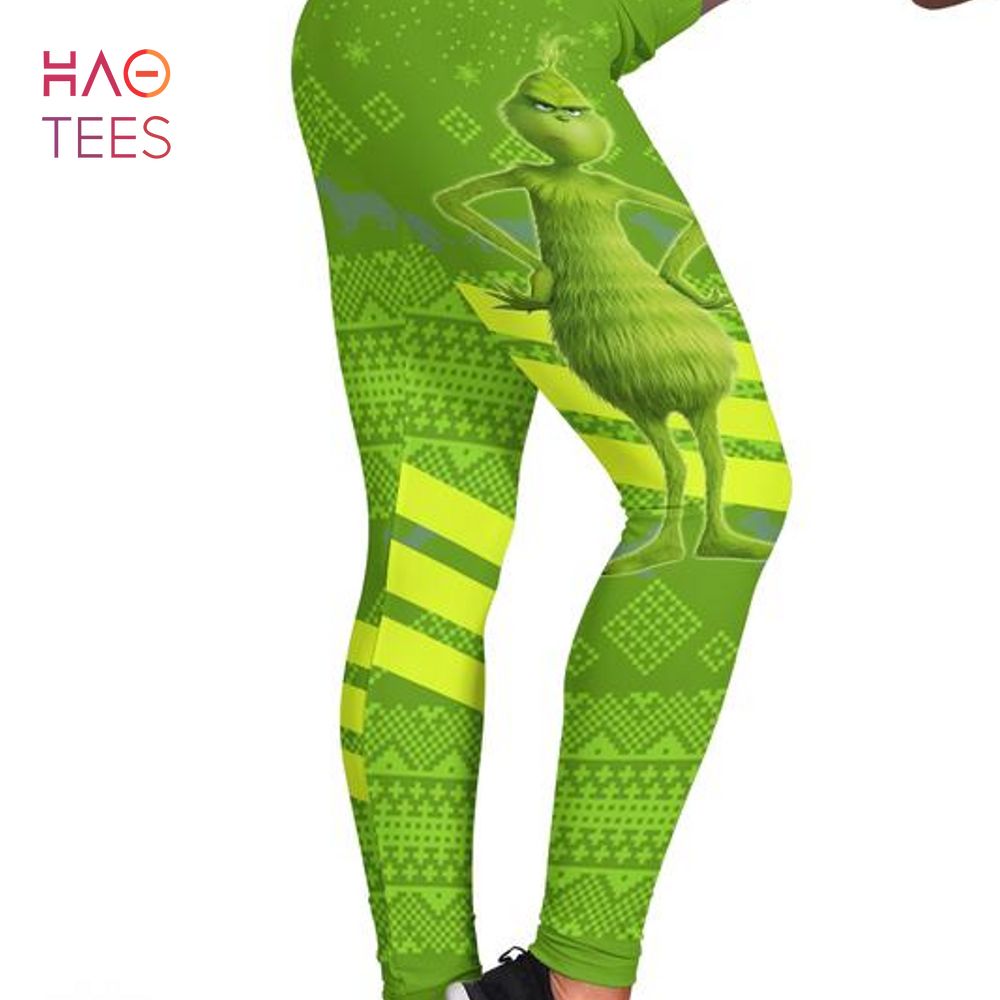 [NEW] Grinch Christmas Hoodie Leggings Clothing