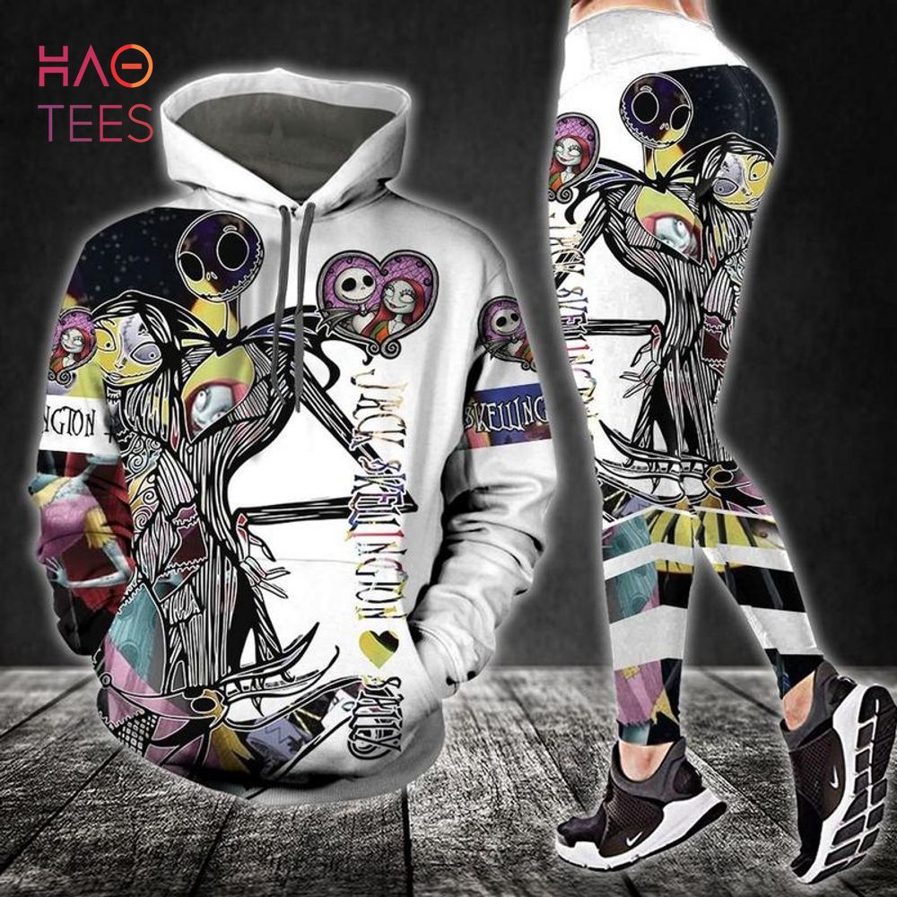 [NEW] Jack Skellington Sally Hoodie Leggings Clothing