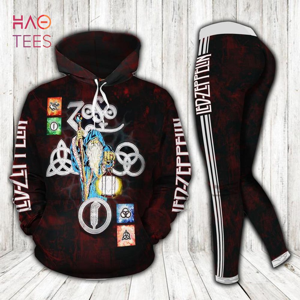 [NEW] Led Zeppelin Rock Band Hoodie Leggings Clothing