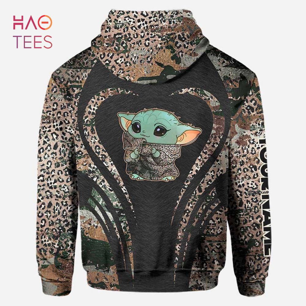 [NEW] Personalized Baby Yoda Hoodie And Leggings Set POD Design