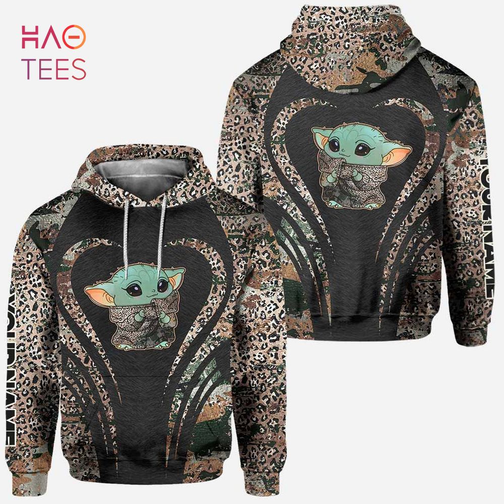 [NEW] Personalized Baby Yoda Hoodie And Leggings Set POD Design