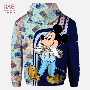 [NEW] Personalized Mickey Mouse Hoodie Leggings POD Design
