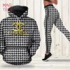 [TRENDING] Chanel Black White Hoodie Leggings Luxury Brand Clothing